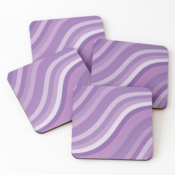 Item preview, Retro Purple Wave Pattern Design designed and sold by semioddfinds.