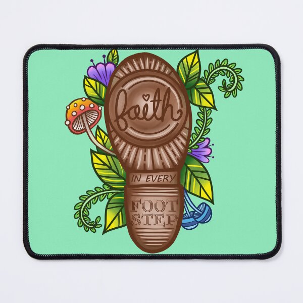 Item preview, Faith in every footstep designed and sold by Breeze-Kruse.