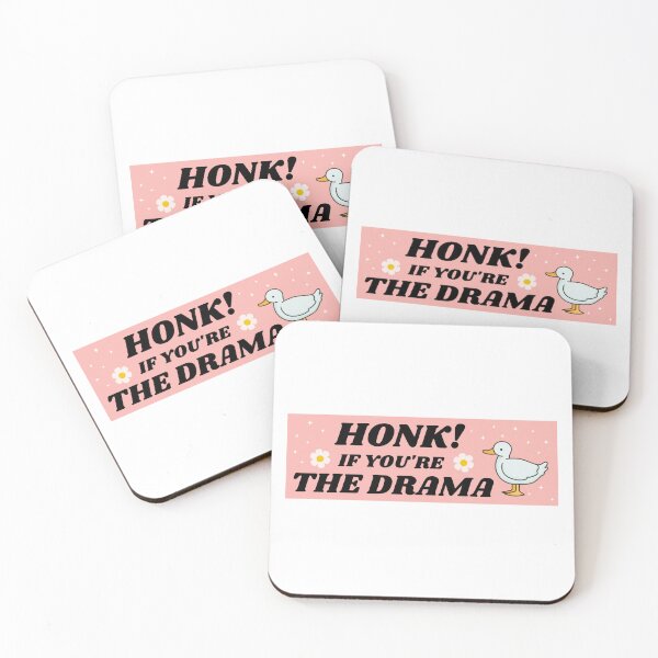 Item preview, Honk If You're The Drama, Funny Bumper  designed and sold by yass-art.