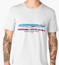 McDonnell Douglas MD-11 - KLM Royal Dutch Airlines Men's Premium T-Shirt