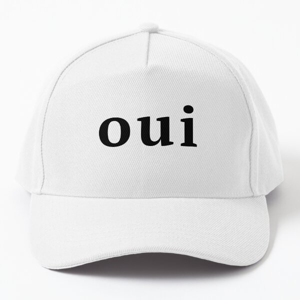 Oui Print, Pastel Yes Print Cap for Sale by kapotka