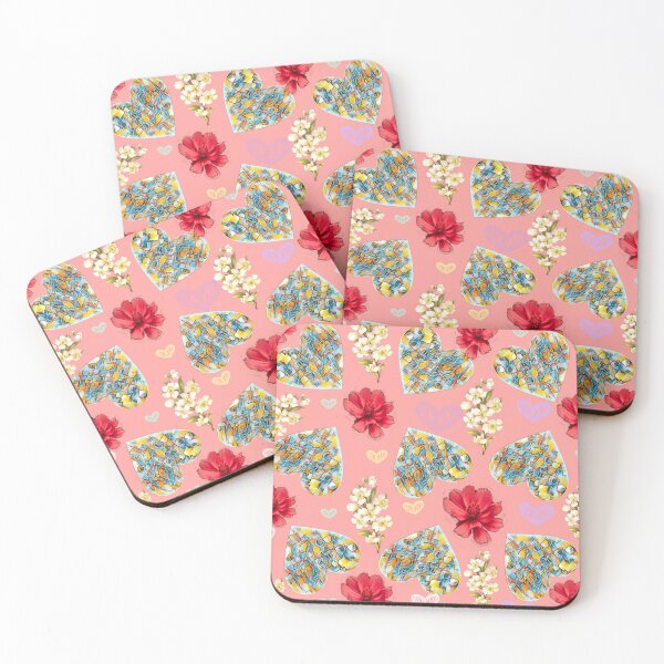 Item preview, Hearts and flowers. designed and sold by adlkh.