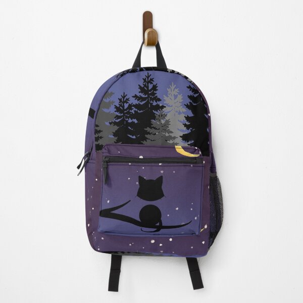 Item preview, Semicolon Cat Watching Moon designed and sold by SimplyMe-Plus.