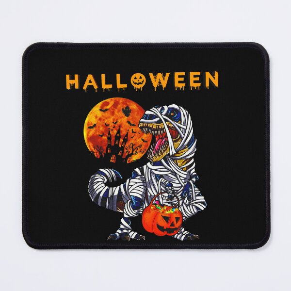 Item preview, skeleton riding dinosaur bones halloween | funny pumpkin designed and sold by Yobeli.