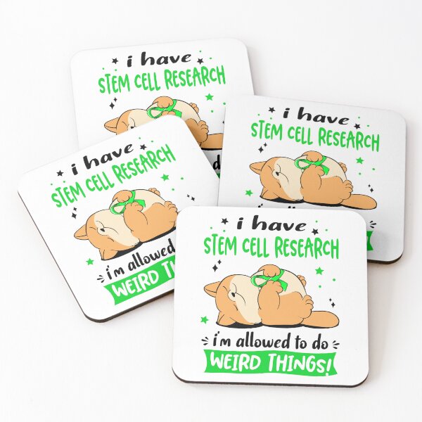 Item preview, Stem Cell Research Awareness Funny I have Stem Cell Research i'm allowed to do Weird Things! designed and sold by JanetShop809.