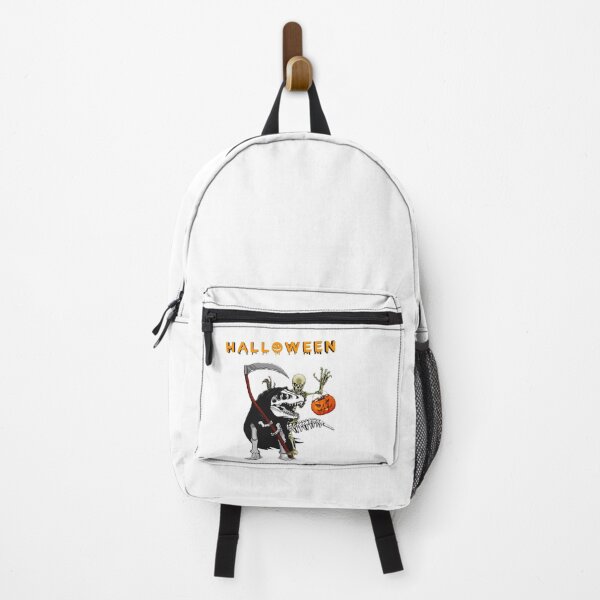 Item preview, Skeleton riding dinosaur bones halloween | funny pumpkin  designed and sold by Yobeli.