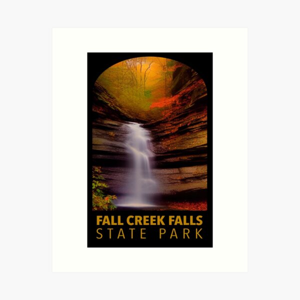Item preview, Fall Creek Falls designed and sold by CattlettArt.