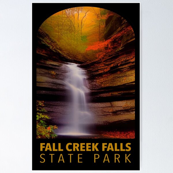 Item preview, Fall Creek Falls designed and sold by CattlettArt.