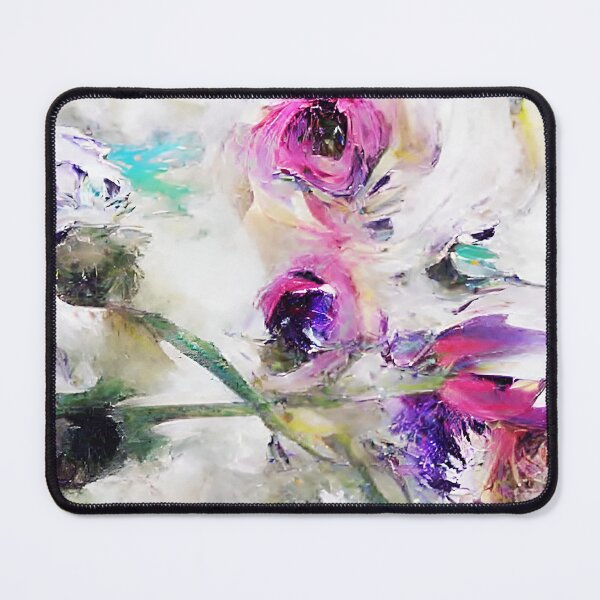 Item preview, Serene Snowy Flowers-Frozen Florals designed and sold by BioDigital-Jazz.