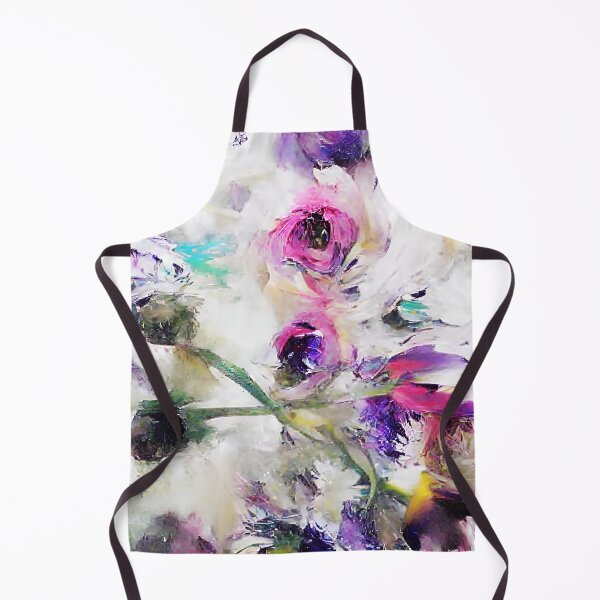 Item preview, Serene Snowy Flowers-Frozen Florals designed and sold by BioDigital-Jazz.