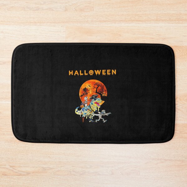 Item preview, Skeleton riding dinosaur bones halloween | funny pumpkin  designed and sold by Yobeli.