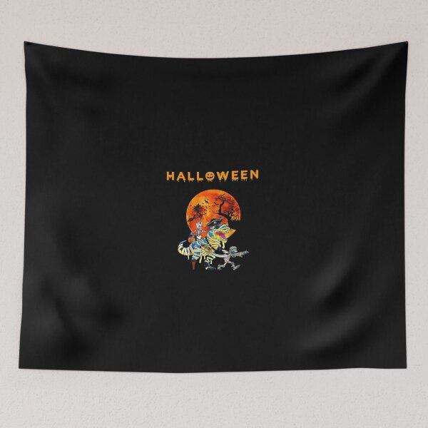 Item preview, Skeleton riding dinosaur bones halloween | funny pumpkin  designed and sold by Yobeli.