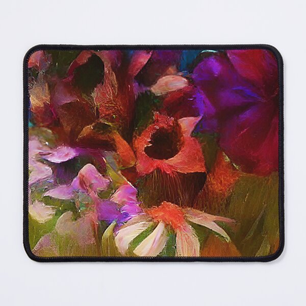 Item preview, Rich Abstract Flowers-Frozen Florals designed and sold by BioDigital-Jazz.