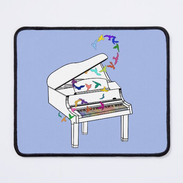 Item preview, Rainbow Piano Birds designed and sold by Lenaartist.