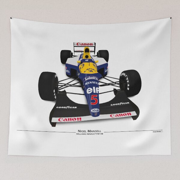 Item preview, NIgel Mansell - Williams FW14B designed and sold by JageOwen.