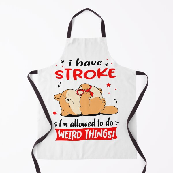 Item preview, Stroke Awareness Funny I have Stroke i'm allowed to do Weird Things! designed and sold by JanetShop809.