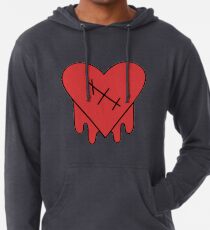Gravity Falls - Robbie Vs Edgy on Purpose Herz Leichter Hoodie