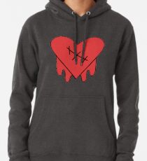 Gravity Falls - Robbie V's Edgy on Purpose heart Pullover Hoodie