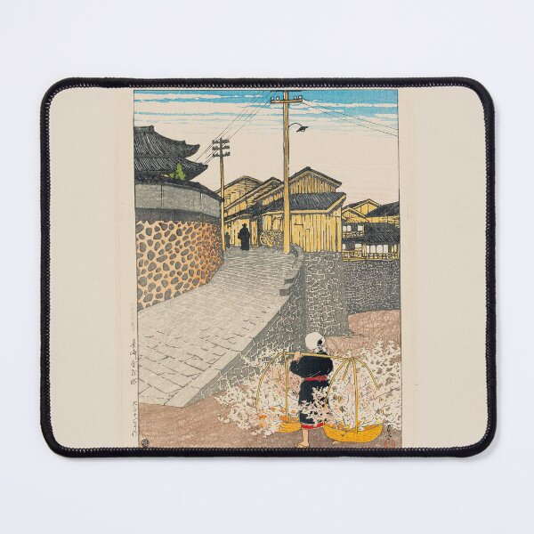 Item preview, Kawase Hasui Kanaya-chô in Nagasaki (Nagasaki Kanaya-chô), from the series Selected Views of Japan (Nihon fûkei senshû) designed and sold by TeeARTHY.