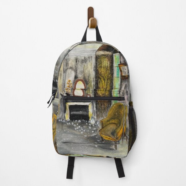Item preview, Abandoned living room oil pastels color designed and sold by Puifai2489.