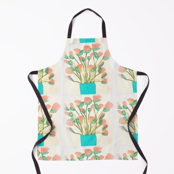 Item preview, Peachy floral arrangements in vase designed and sold by Tonyasartprints.