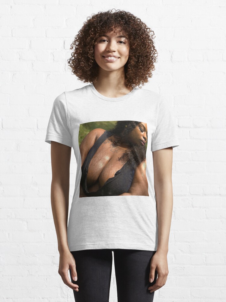 Sexy Plus Bbw Thick Plussize Ebony Curvy Black African American Women T Shirt By 9075