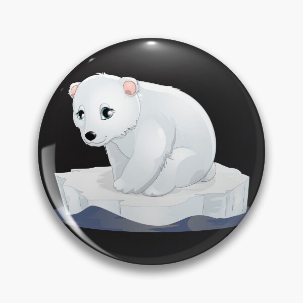 Item preview, sad polar bear  designed and sold by EROUISE.