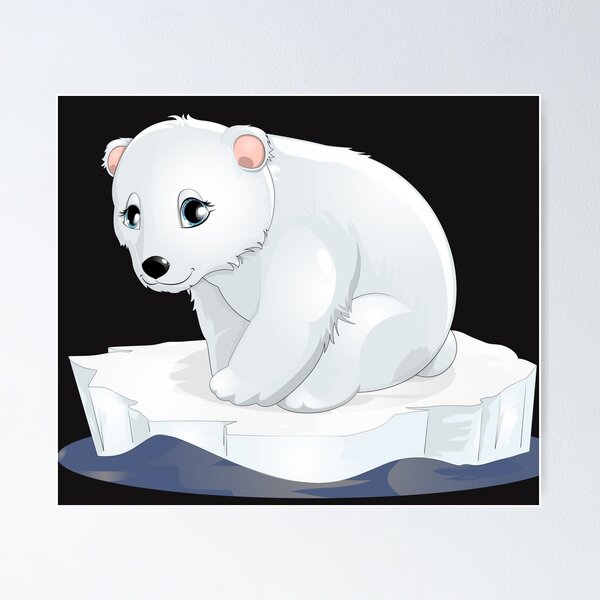 P sters Oso Polar Triste Redbubble