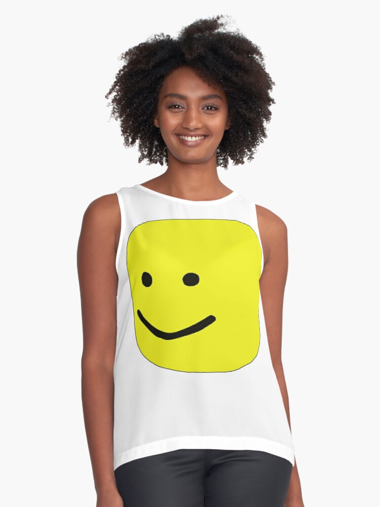 Roblox Oof Sleeveless Top By Leo Redbubble - picture of roblox oof