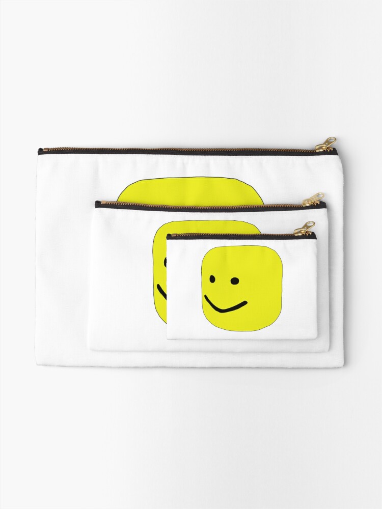 Roblox Oof Zipper Pouch By Leo Redbubble - roblox oof faded