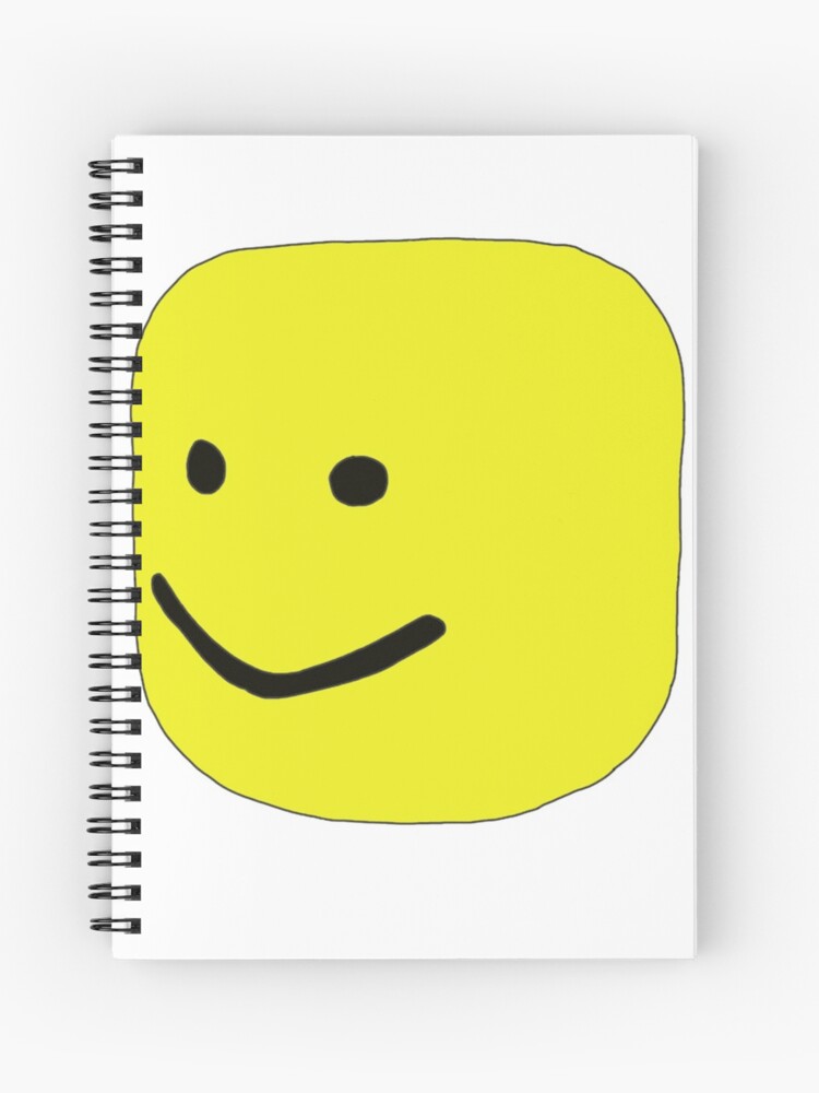 Roblox Oof Spiral Notebook By Leo Redbubble - roblox spiral notebooks redbubble