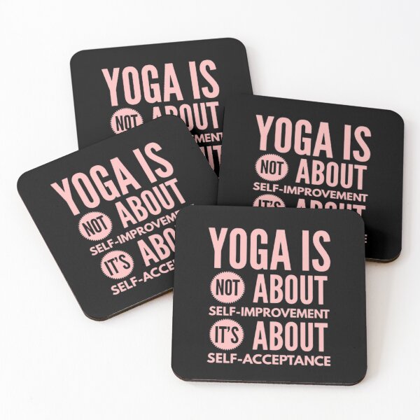 Item preview, Yogi is not about self-improvement it's about self-acceptance designed and sold by Hammy97.