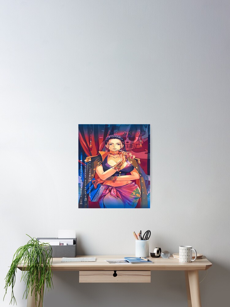 羅本製所 art work robin ポスター ONE PIECE WANTED POSTER NICO ROBIN & LATEST NEWS OFFICIAL