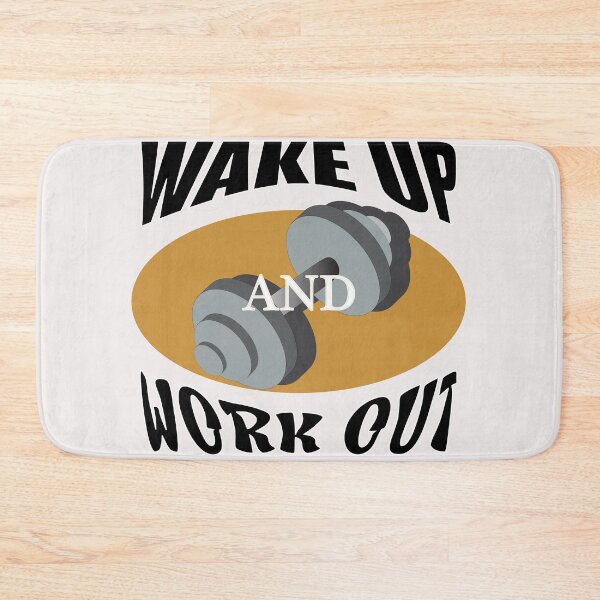 Item preview, Wake Up and Work Out designed and sold by karyalangit.