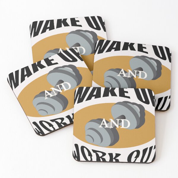 Item preview, Wake Up and Work Out designed and sold by karyalangit.
