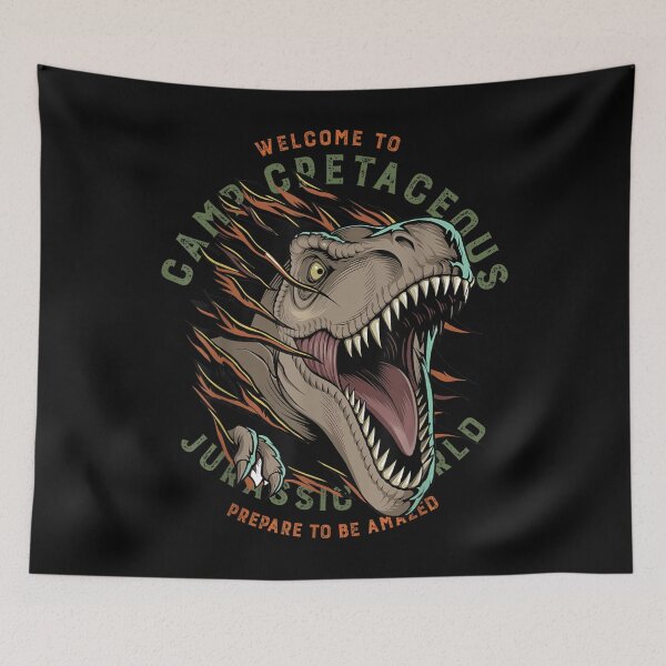 Item preview, Camp Cretaceous Welcome TRex designed and sold by TarynAbbott.