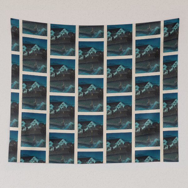 Item preview, Kawase Hasui  Kasuga-chô, Kumamoto, from the series Selected Views of Japan (Nihon fûkei senshû) designed and sold by TeeARTHY.