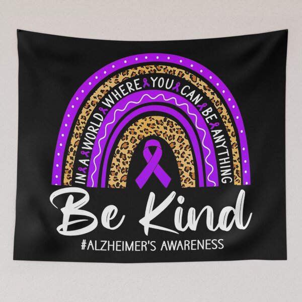 Item preview, In A World Where You Can Be Anything Be Kind Alzheimer's Awareness designed and sold by OliverBrueggem.