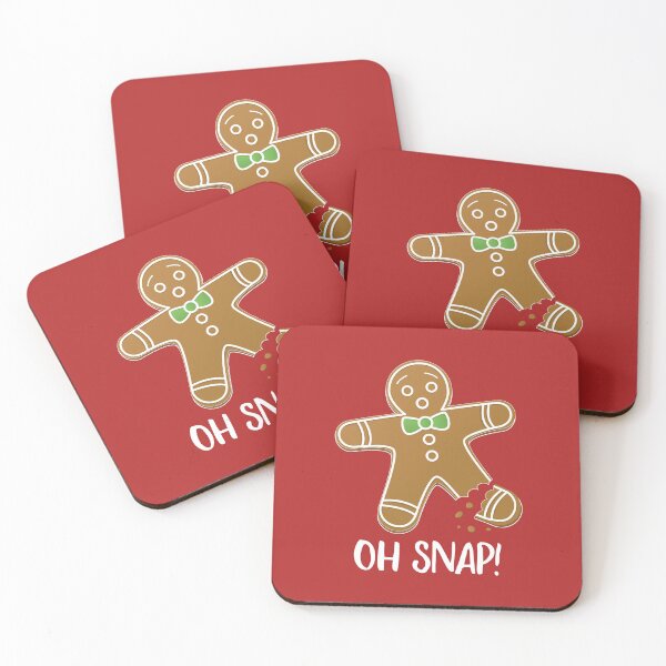 Item preview, Oh Snap Christmas Gingerbread Man Cookie designed and sold by EstelleStar.