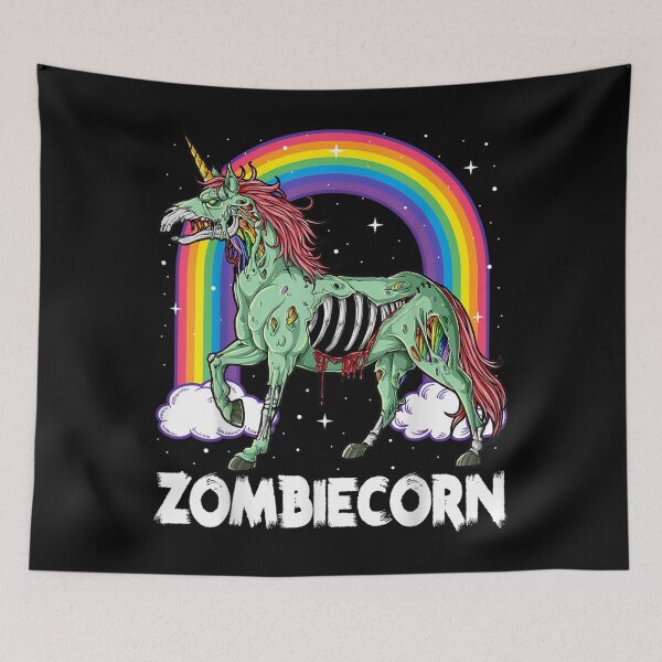 Item preview, Zombiecorn Zombie Unicorn Halloween Rainbow designed and sold by KylarDuffy.