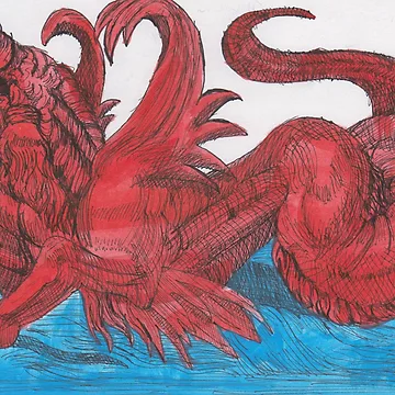 Artwork thumbnail, Sea Monster by RoryKennedy