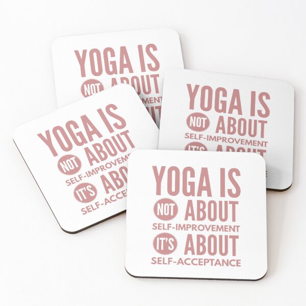 Item preview, Yogi is not about self-improvement it's about self-acceptance designed and sold by Hammy97.