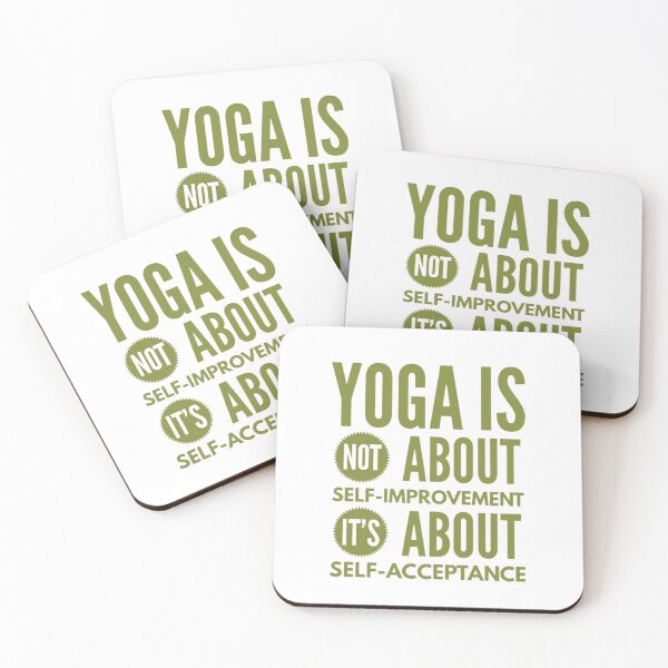 Item preview, Yogi is not about self-improvement it's about self-acceptance designed and sold by Hammy97.