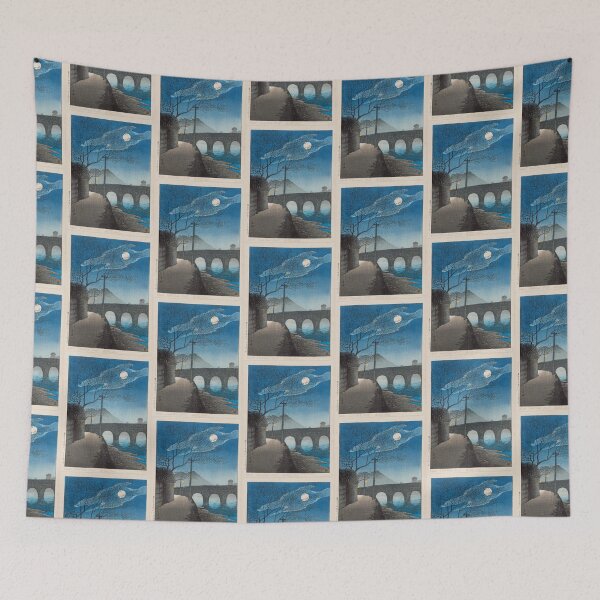 Item preview, Kawase Hasui  Kôtsuki River in Kagoshima (Kagoshima Kôtsukigawa), from the series Selected Views of Japan (Nihon fûkei senshû) designed and sold by TeeARTHY.