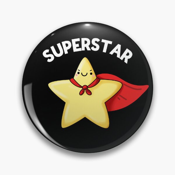 Artikelvorschau, Super Star Lustige Astronomie-Wortspiele (Dark BG) entworfen und verkauft von punnybone.
