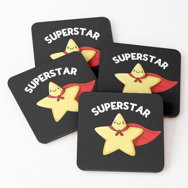 Item preview, Super Star Funny Astronomy Puns (Dark BG) designed and sold by punnybone.