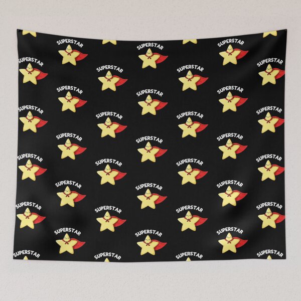 Item preview, Super Star Funny Astronomy Puns (Dark BG) designed and sold by punnybone.