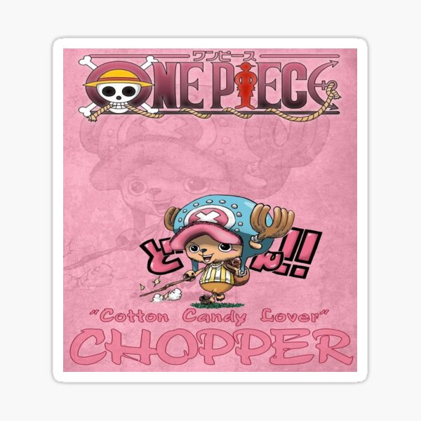 "One Piece Chopper" Sticker for Sale by MichaelAgree Redbubble