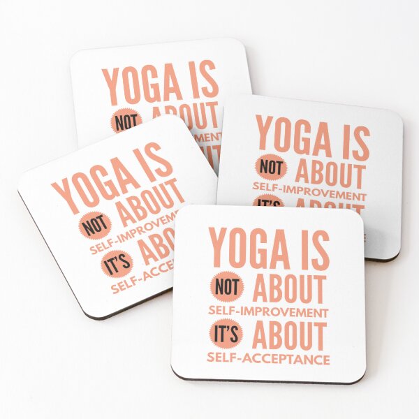Item preview, Yogi is not about self-improvement it's about self-acceptance designed and sold by Hammy97.