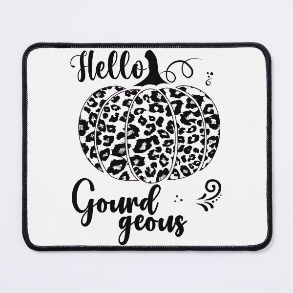 Item preview, Hello Gourdgeous Pretty Leopard Print Fall Pumpkin designed and sold by PearlMoonGrapes.